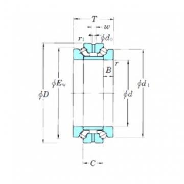 269 mm x 360 mm x 30 mm  KOYO 239752B упорные шарикоподшипники