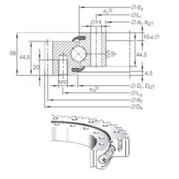 INA VSA 20 1094 N упорные шарикоподшипники