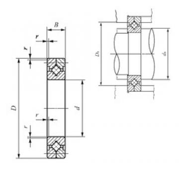 700 mm x 1 020 mm x 150 mm  IKO CRB 25025 упорные роликоподшипники