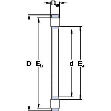 SKF K 81105 TN цилиндрические роликоподшипники