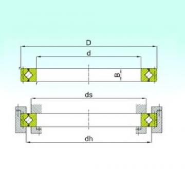 250 mm x 355 mm x 40 mm  ISB CRB 25040 упорные роликоподшипники