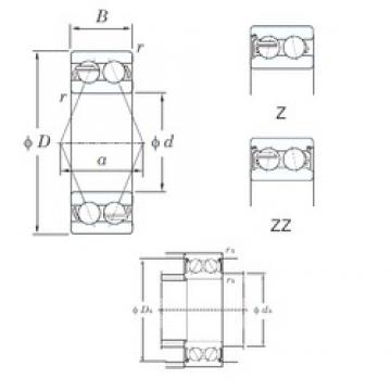 75 mm x 160 mm x 68.3 mm  KOYO 5315ZZ радиально-упорные шарикоподшипники