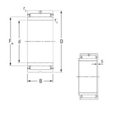 70 mm x 95 mm x 35 mm  KOYO NKJ70/35 игольчатые подшипники