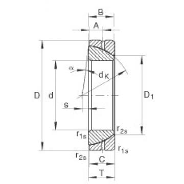 INA GE30-SX подшипники скольжения