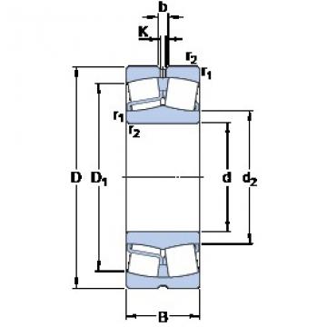 100 mm x 215 mm x 73 mm  SKF 22320 EJA/VA405 сферические роликоподшипники