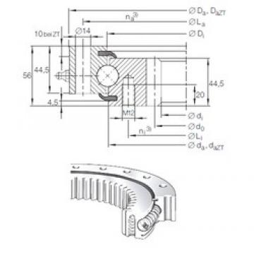 INA VSI 20 1094 N упорные шарикоподшипники