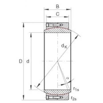 INA GE900-DW подшипники скольжения