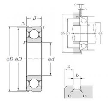 80 mm x 100 mm x 10 mm  NTN 6816N радиальные шарикоподшипники