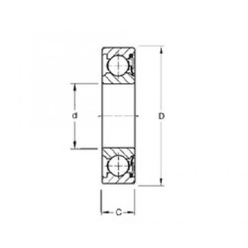 55 mm x 120 mm x 29 mm  Timken 311NP радиальные шарикоподшипники