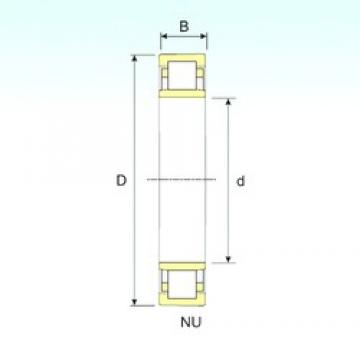 190 mm x 400 mm x 132 mm  ISB NU 2338 цилиндрические роликоподшипники