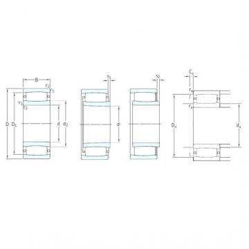 480 mm x 700 mm x 165 mm  SKF C3096KM цилиндрические роликоподшипники