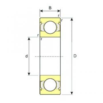 5 mm x 13 mm x 4 mm  ISB 619/5-ZZ радиальные шарикоподшипники