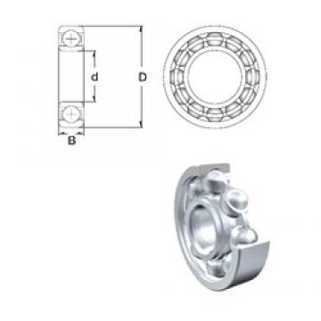 5 mm x 19 mm x 6 mm  ZEN S635-2RS радиальные шарикоподшипники