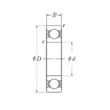 17 mm x 35 mm x 10 mm  NSK 6003L11-H-20ZZ радиальные шарикоподшипники