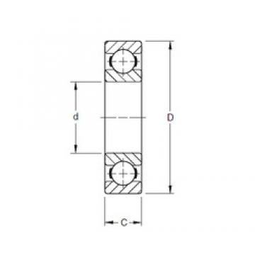 90 mm x 190 mm x 43 mm  Timken 318K радиальные шарикоподшипники