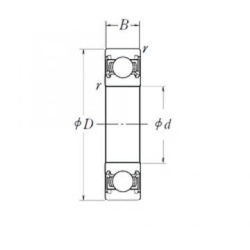 17 mm x 40 mm x 12 mm  NSK 6203DDU радиальные шарикоподшипники