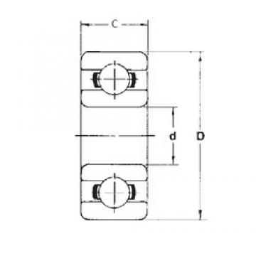 6 mm x 17 mm x 6 mm  FBJ 606ZZ радиальные шарикоподшипники