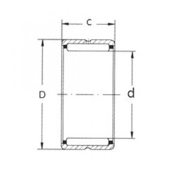 FBJ NK40/20 игольчатые подшипники