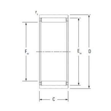 KOYO RNAO22X35X32 игольчатые подшипники