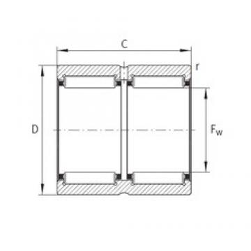 INA RNA6915-ZW-XL игольчатые подшипники