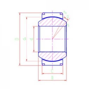 320 mm x 460 mm x 230 mm  LS GEH320XT подшипники скольжения