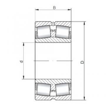 300 mm x 460 mm x 160 mm  ISO 24060W33 сферические роликоподшипники