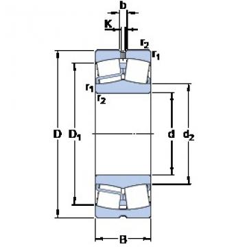 95 mm x 200 mm x 67 mm  SKF 22319 E сферические роликоподшипники