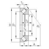 INA 292/850-E1-MB упорные роликоподшипники