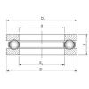 ISO 51244 упорные шарикоподшипники