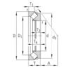 INA 294/800-E1-MB упорные роликоподшипники #1 small image