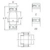 75 mm x 160 mm x 68.3 mm  KOYO 5315ZZ радиально-упорные шарикоподшипники