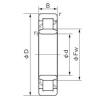 200 mm x 360 mm x 98 mm  NACHI NU 2240 цилиндрические роликоподшипники