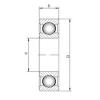 45 mm x 75 mm x 10 mm  ISO 16009 радиальные шарикоподшипники