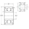 19.05 mm x 41,275 mm x 11,1125 mm  NSK R12ZZ радиальные шарикоподшипники #1 small image