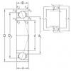 40 mm x 62 mm x 12 mm  SNFA VEB 40 /NS 7CE3 радиально-упорные шарикоподшипники #1 small image