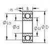 AST SR6 радиальные шарикоподшипники #1 small image