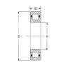 35 mm x 72 mm x 23 mm  SIGMA NUP 2207 цилиндрические роликоподшипники