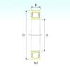 110 mm x 200 mm x 53 mm  ISB NJ 2222 цилиндрические роликоподшипники