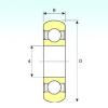 12 mm x 32 mm x 10 mm  ISB 6201-2RS BOMB радиальные шарикоподшипники #1 small image