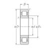 65 mm x 140 mm x 48 mm  NTN NU2313E цилиндрические роликоподшипники #1 small image