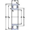 75 mm x 95 mm x 10 mm  SKF 61815-2RS1 радиальные шарикоподшипники #1 small image