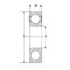 130 mm x 280 mm x 58 mm  SIGMA 6326 радиальные шарикоподшипники