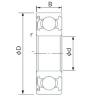 160 mm x 220 mm x 28 mm  CYSD 6932-Z радиальные шарикоподшипники #1 small image