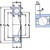 140 mm x 210 mm x 33 mm  SKF 7028 ACD/HCP4AH1 радиально-упорные шарикоподшипники #1 small image