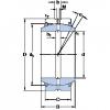 110 mm x 160 mm x 70 mm  SKF GE 110 ES-2LS подшипники скольжения