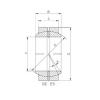 80 mm x 120 mm x 55 mm  ISO GE80DO подшипники скольжения