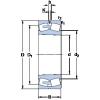 460 mm x 760 mm x 240 mm  SKF 23192 CAK/W33 сферические роликоподшипники #1 small image