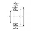 200 mm x 310 mm x 82 mm  FAG 23040-E1A-K-M сферические роликоподшипники #1 small image