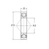 90 mm x 160 mm x 30 mm  CYSD QJ218 радиально-упорные шарикоподшипники