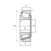 34,988 mm x 61,973 mm x 17 mm  SNR EC12229S01H106 конические роликовые подшипники